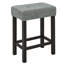 Ensemble de table de bar l 59 po avec prise de courant, 3 tabourets rembourrés-1285243954