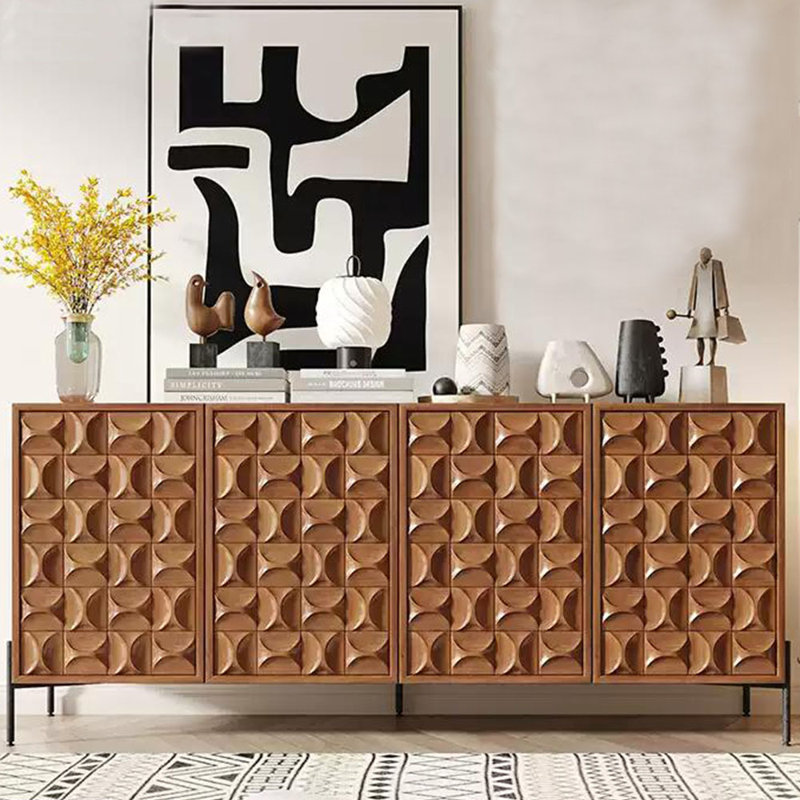 Armoire multifonctionnelle en bois massif