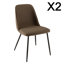 Luanna 46cm H Polyester Upholstered Side Chair-1123236261