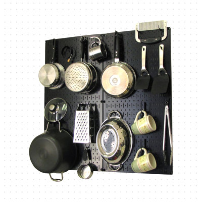 Metal Rectangle Wall Mounted Pot Rack
