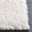 Tapis ivoire en polyester tissé à la machine de couleur unie Klaudija-1231643431