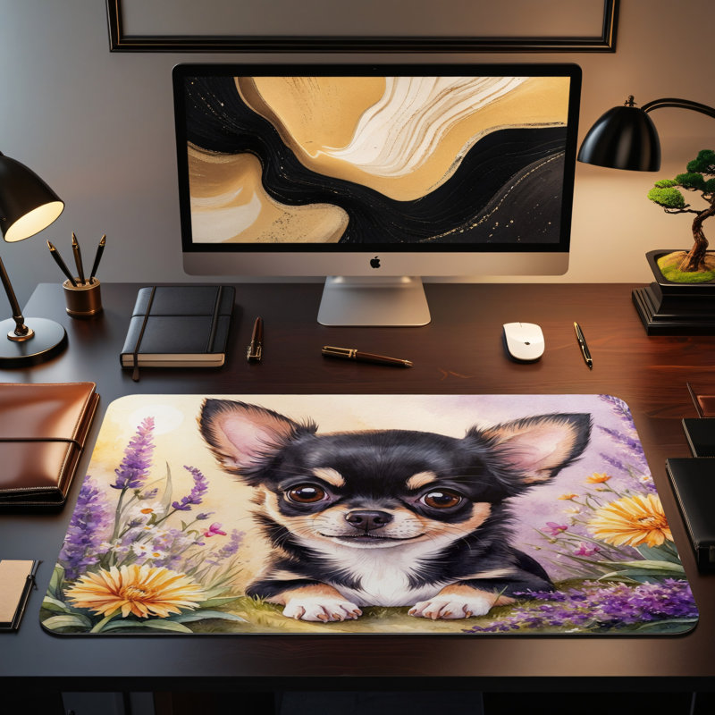 Polyester Desk Pad, 23.6x13.8