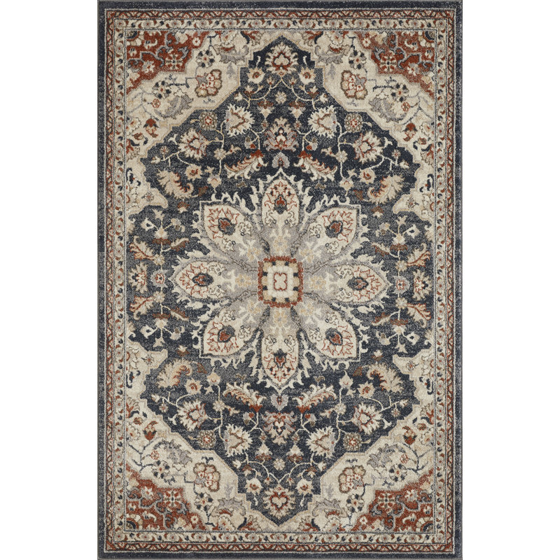 Oriental Indoor Rug, Rectangle 5'3" x 7'3''