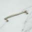 Matt Nickel Curved Bar Cabinet Handle