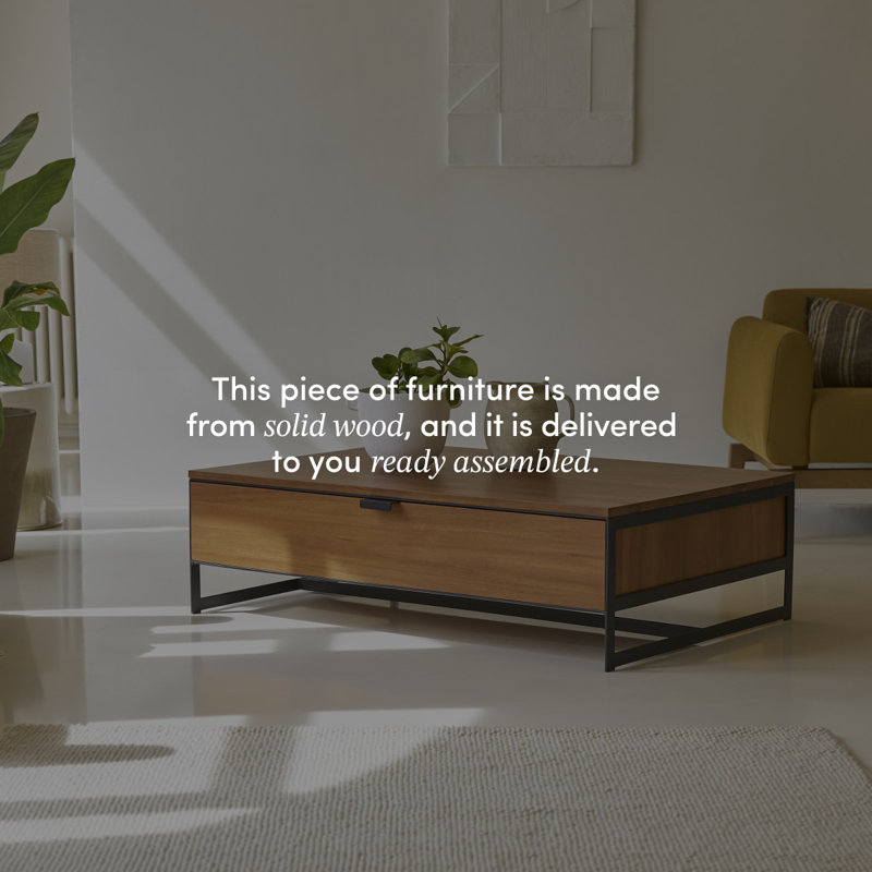 Urban Solid Wood Coffee Table
