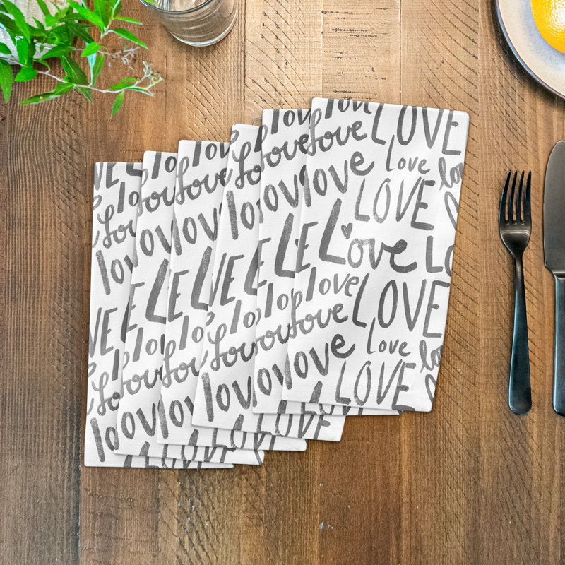 Dayelin Cotton No Pattern Square Napkin