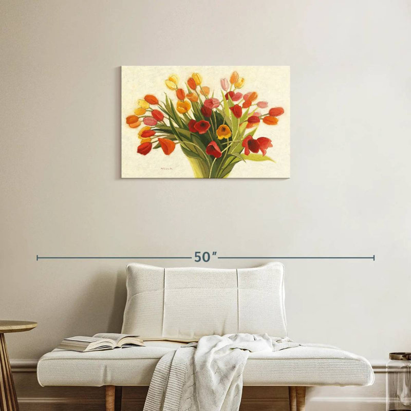 Harnek tulipes printanières parfumées, H 20 po x l 30 po