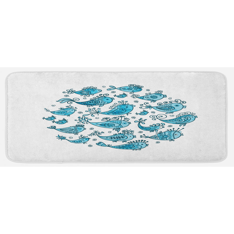 Tapis de cuisine poisson
