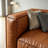Brown Genuine Leather Modular Sofa
