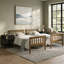 Lit superposé simple au-dessus de simple en bois massif avec table de chevet 3 pièces Aon Ames-1403135155-1403198480