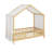 Twin Bed Frame With High Railings-334765374-334765371