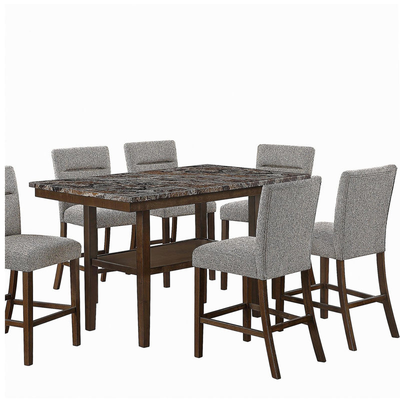 Marcello Brown Bar Table