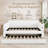 Space-Saving Queen Upholstered Bed With Trundle - USB Charging, Sturdy Frame, No Box Spring-1672724479
