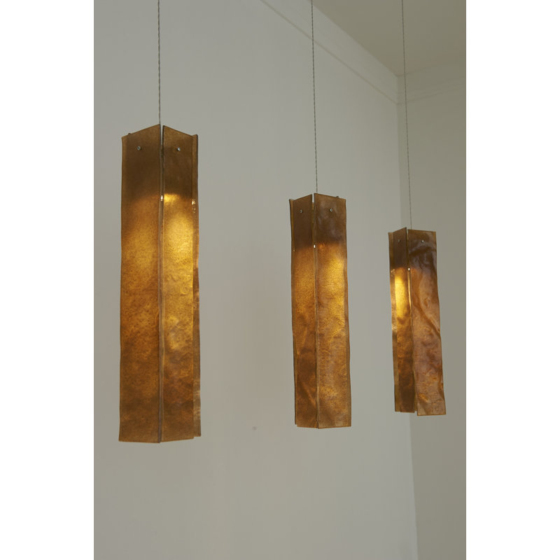 3 - Light Pendant, Amber