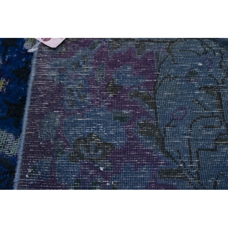 Tapis oriental bleu unique 10X14 Soso