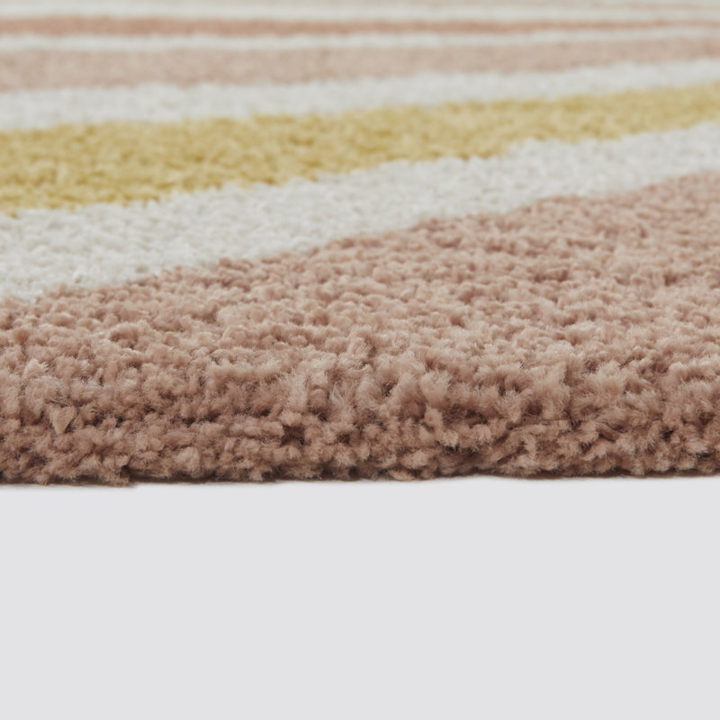 Amayas Sunshine Rainbow Shag Rug