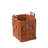 French Chic Laundry Basket With Leather Handles - Handwoven Large Capacity Storage Bin For Clothes, Wooden Handles, Waterproof & Easy To Clean, Multi-Purpose Home Organizer,Brown-1139790894