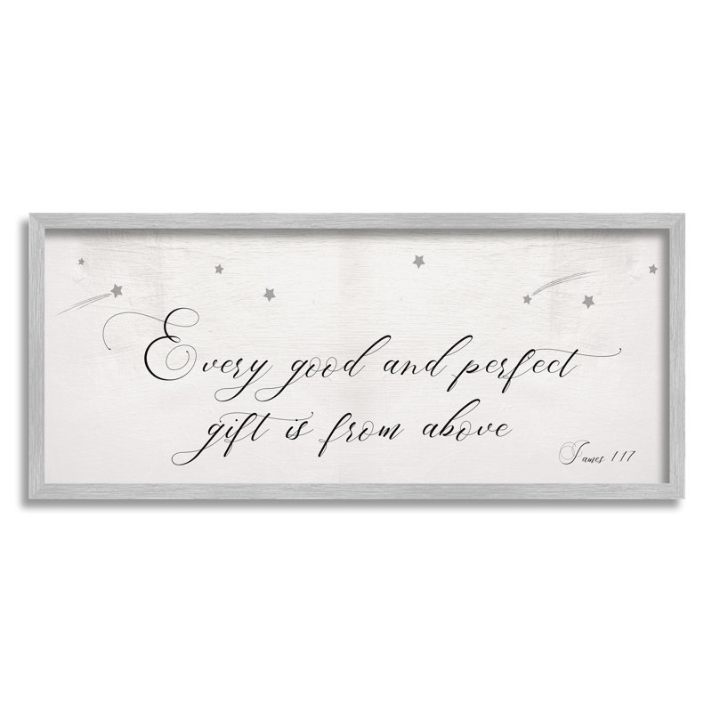«Good Good Gift from Above Sentiment», art textuel sur bois, Estampe numérique Farmhouse, H 30 po x l 13 po x P 1,5 po
