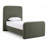 Fira Daliah Chenille Fabric Upholstered Bed-1639458607-1639458601