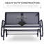 Banc oscillant pour 2 personnes Outsunny