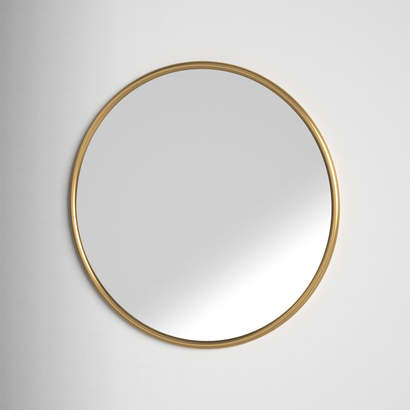 Miroir de salle de bain Aurilla, Bronze (or)
