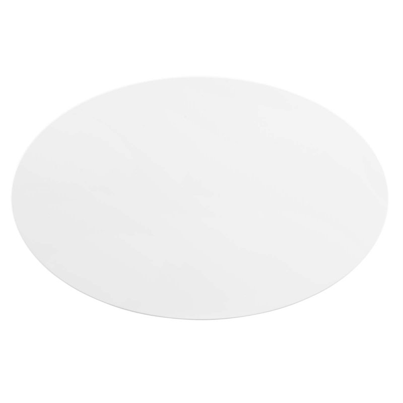 Table de salle à manger Zinque, Blanc, L 42 po x L 42 po