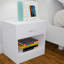 Doraville 1 Drawer Bedside Table-34963351