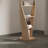 Burlywood Modern Solid wood Standard Bookcase-2112502668