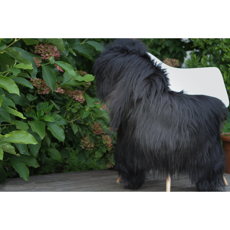 Drongen Sheepskin Animal Print Indoor Rug