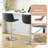 Modern Adjustable Swivel Counter Height Bar Stools(Set of 8)-1225435292