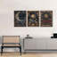 3 Piece Wrapped Canvas Set