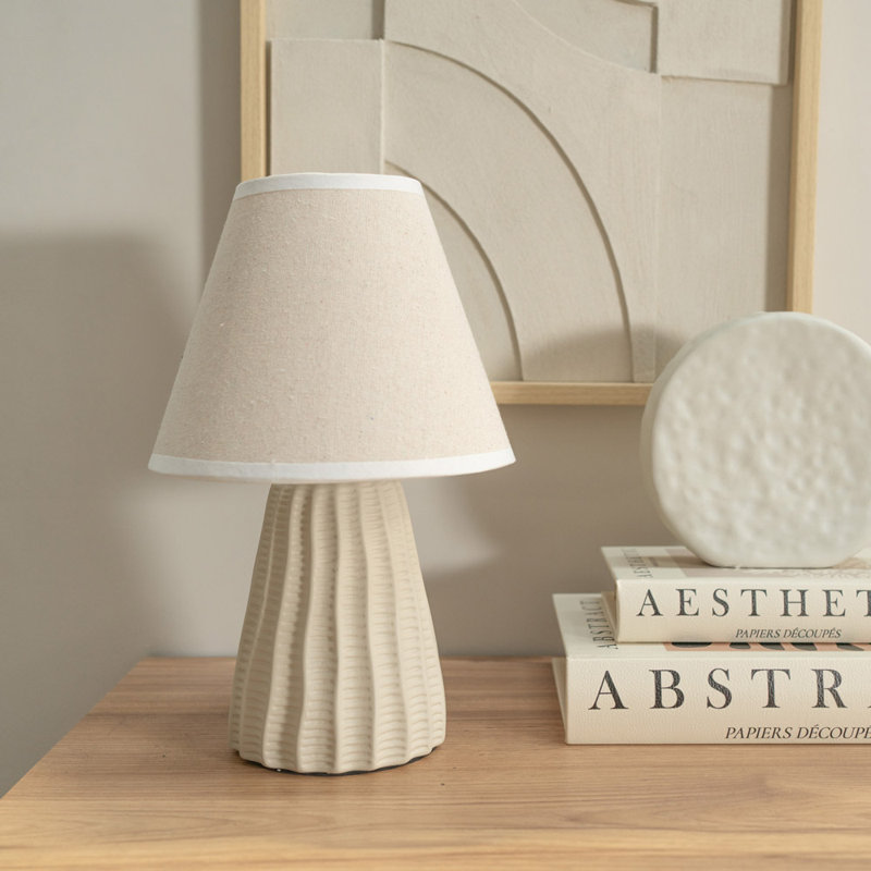 Curnin Ceramic Table Lamp, Yes