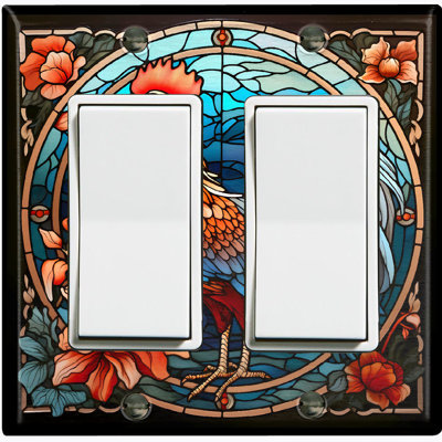 2-Gang Blank Wall Plate