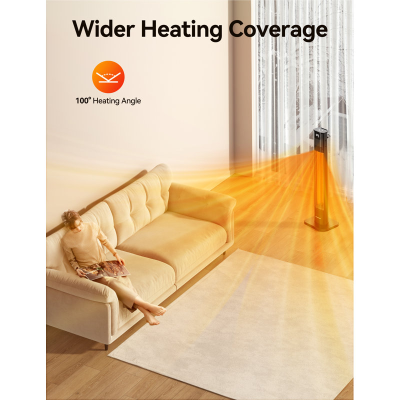 42-inch 1500W Freestanding Patio Heater