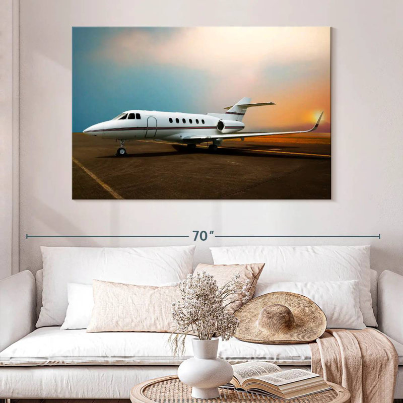 Mehar Private Airplane Parking, 34" H x 51" W
