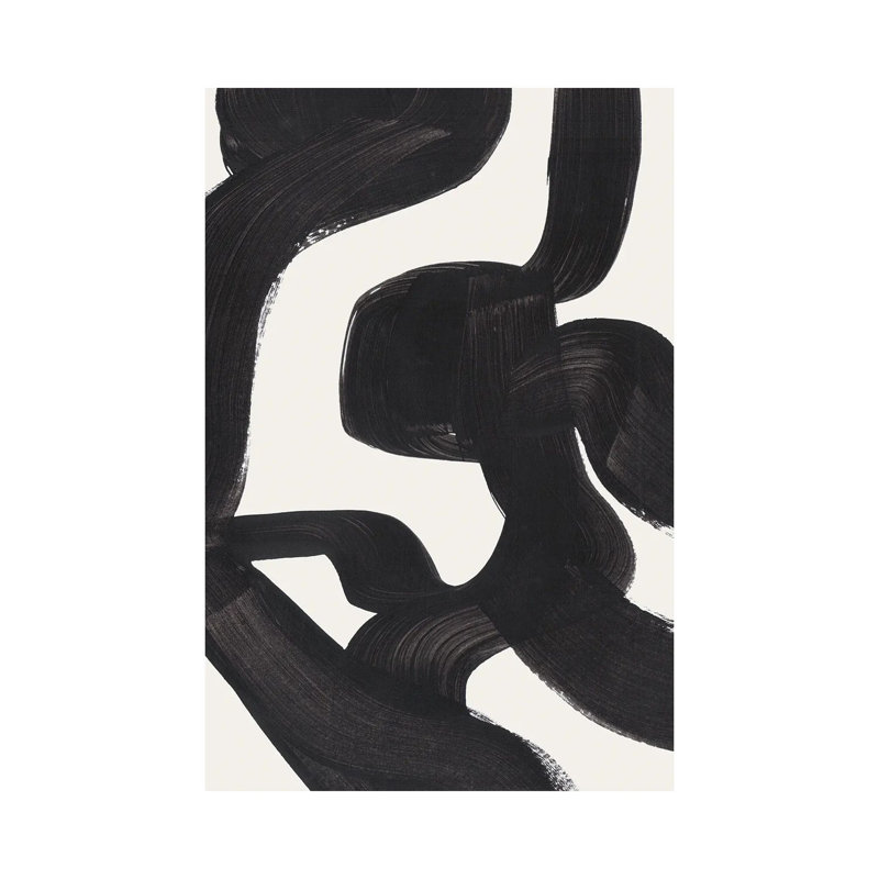 Ink Maze II by EnShape - Wrapped Canvas Gallery-Wrapped Canvas Giclée, 20.32 cm H x 30.48 cm W