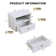 Sarait Floating Nightstand with Decorative Embossed Pattern（set of 2）