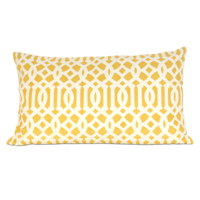 Coussin décoratif en polyester arabesque