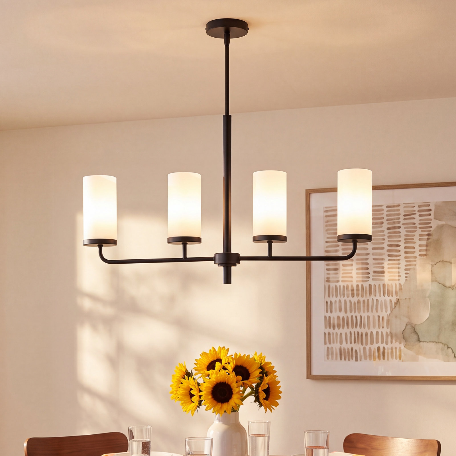 Janeeta 4-Light Chandelier