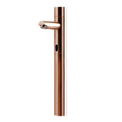 Fontana Solo Rose Gold Tall Touchless Commercial Automatic Sensor Faucet