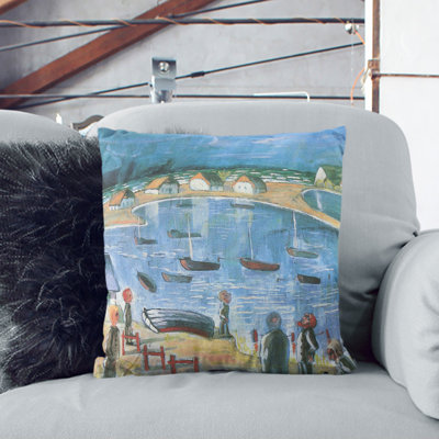 Harbour Square Throw Cushion