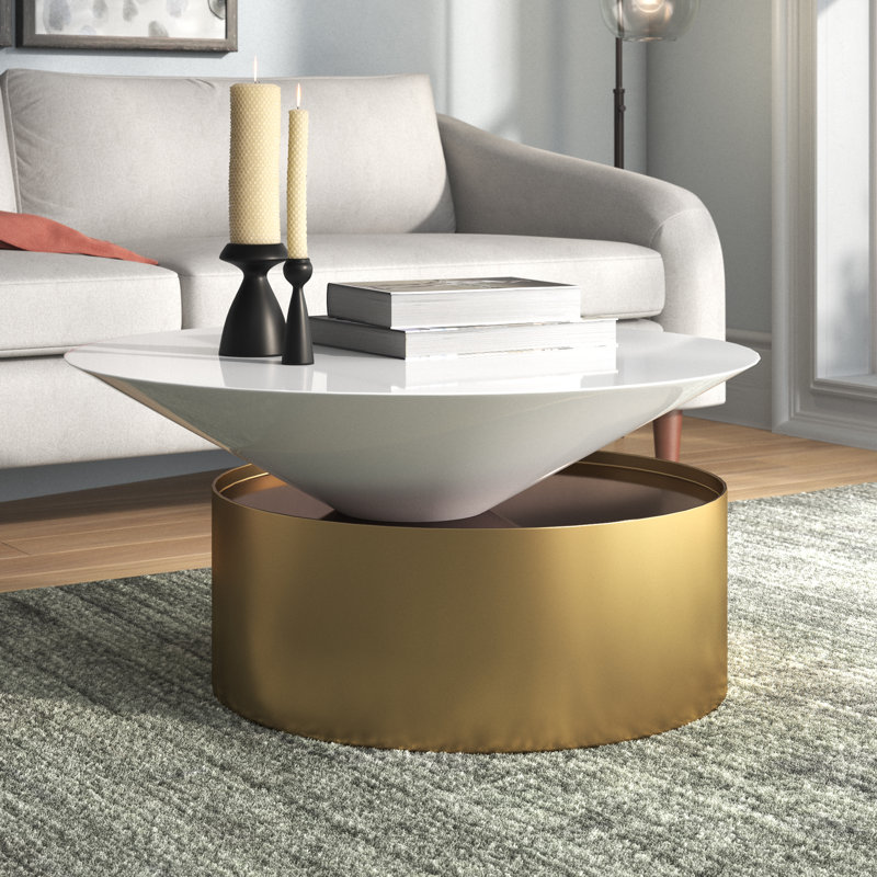 Table basse Damon Aigne, Or