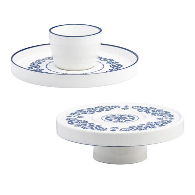 Talavera Dinnerware,  Chip And Dip Servering Dish