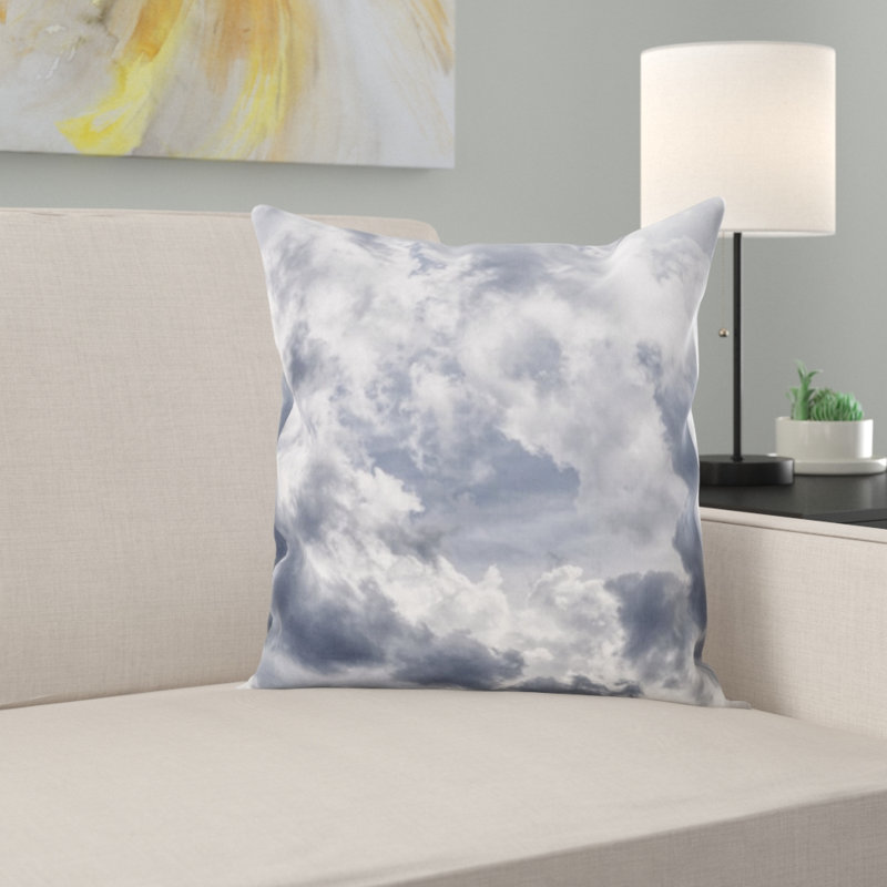Microsuede Throw Pillow