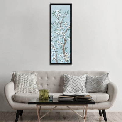 « branches of fleurs », impression sur toile tendue