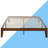 Aristia Solid Wood Low Profile Bed-92064832