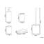 5-Piece Bathroom Accessories Set HUALLAGA -471887238