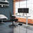 Skyscraper Electric Height Adjustable Standing Desk, Dual Motor and Digital Control with Memory, 60x24, White Top with White Frame-843439809