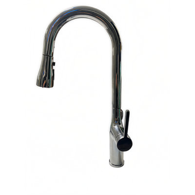Robinet de cuisine moderne avec douchette extractible double Acero