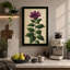 Purple Flower Study Botanical - Wrapped Canvas-1907373520-1907373521